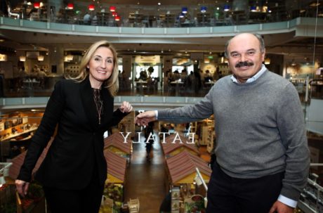 Elisabetta Fabri (Starhotels) & Oscar Farinetti (Eataly)