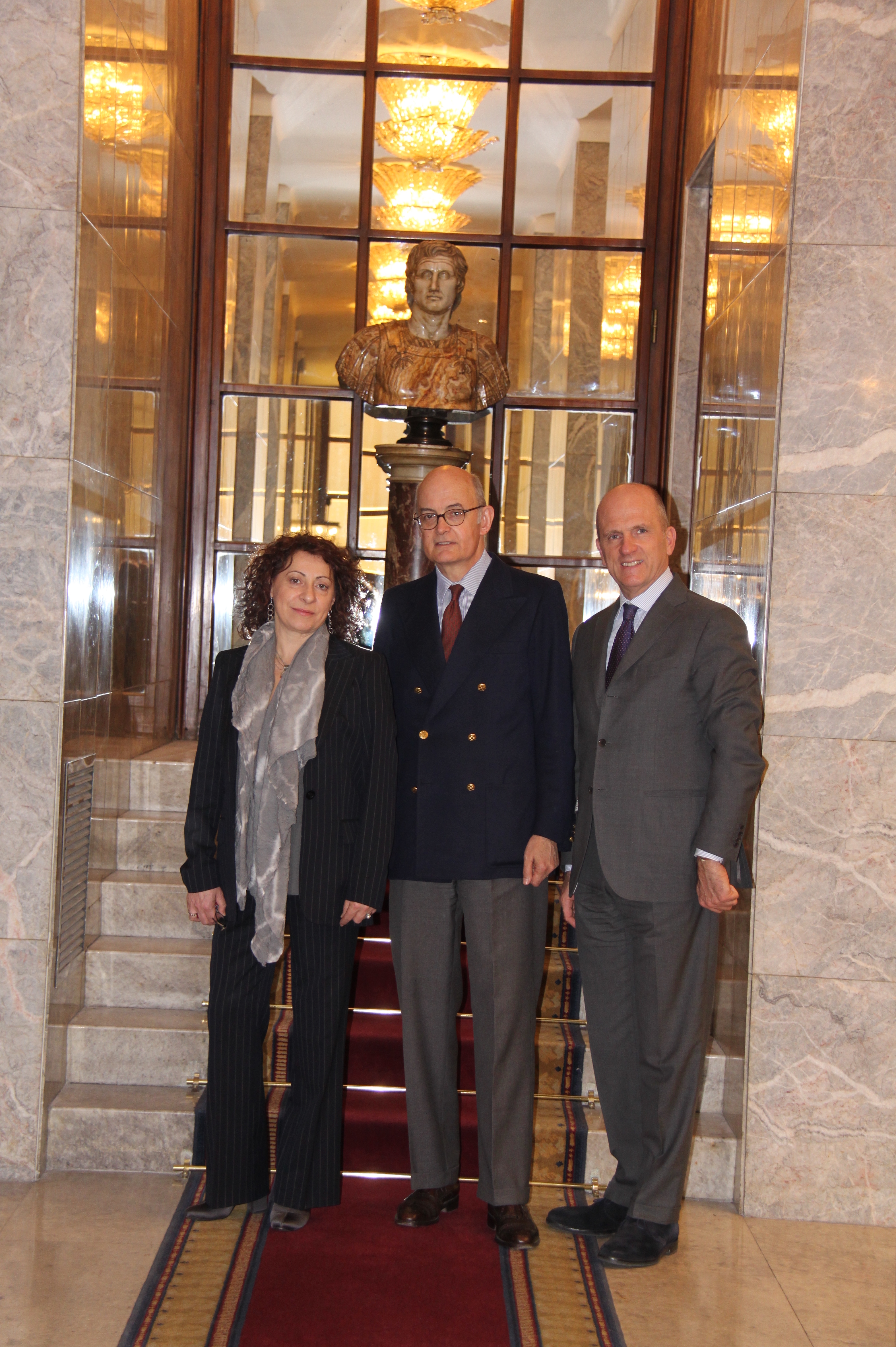 Bettoja Hotels: Daniela Baldelli, Maurizio Bettoja (Presidente), Ciro Verrocchi