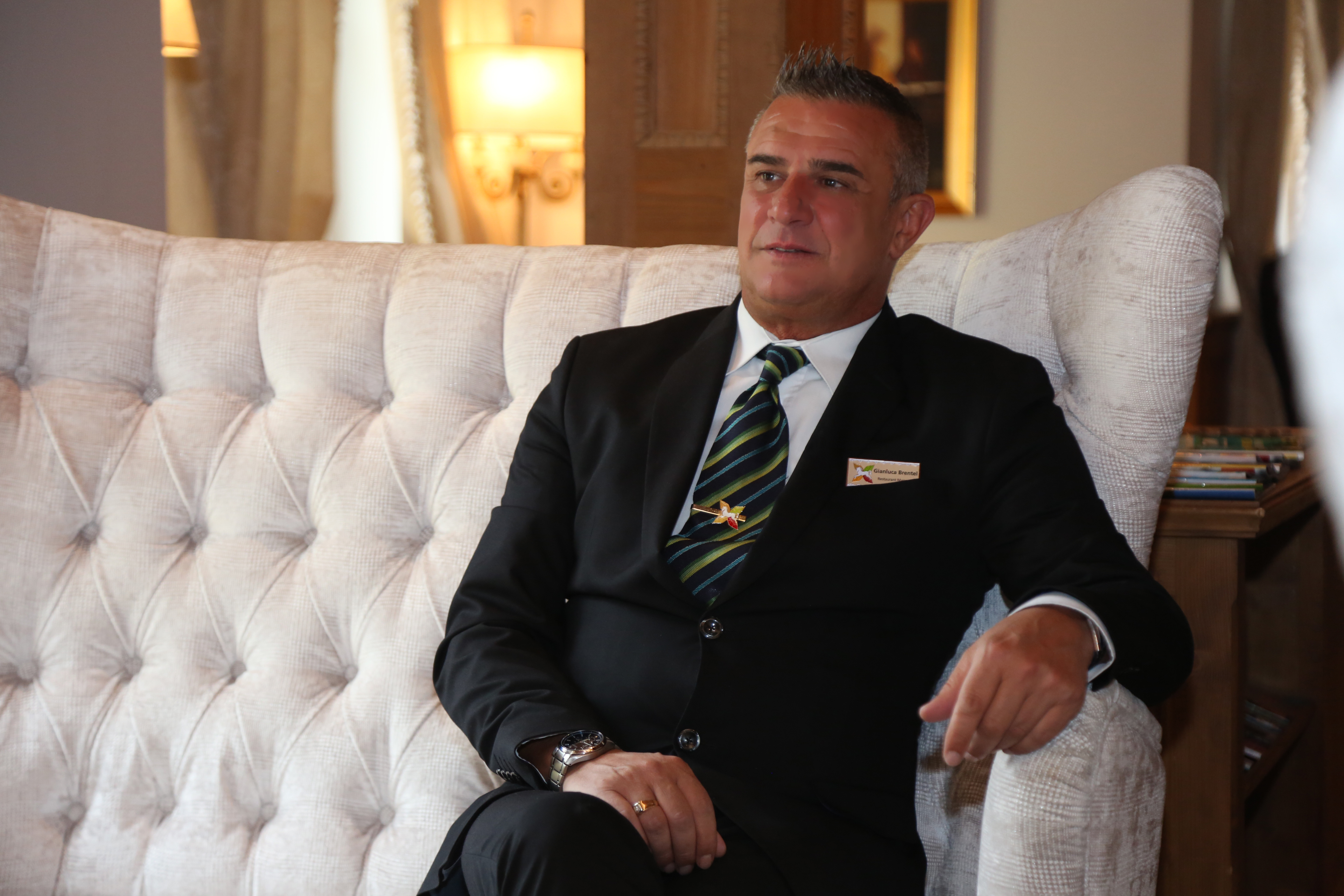 Luca Brentel, Restaurant Manager del Cavallino Bianco