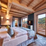 Una camera del Dolomiti Wellness Hotel Fanes