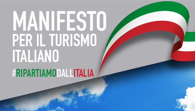 Il logo creato per il Manifesto per il Turismo italiano