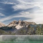 La vista che si gode dal Forestis in Alto Adige, a 1800 metri di altezza