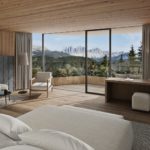 Una suite del nuovo 5 stelle lusso in Alto Adige